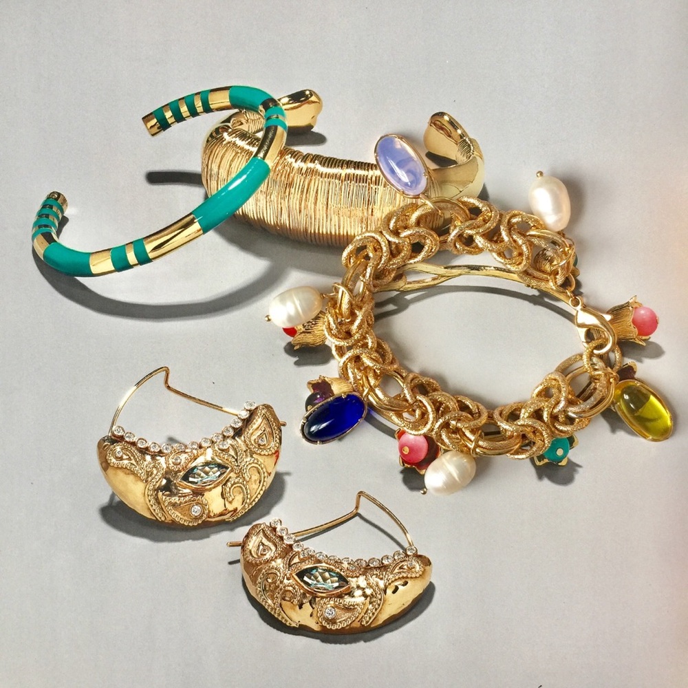New listing! Gold foiled bracelet